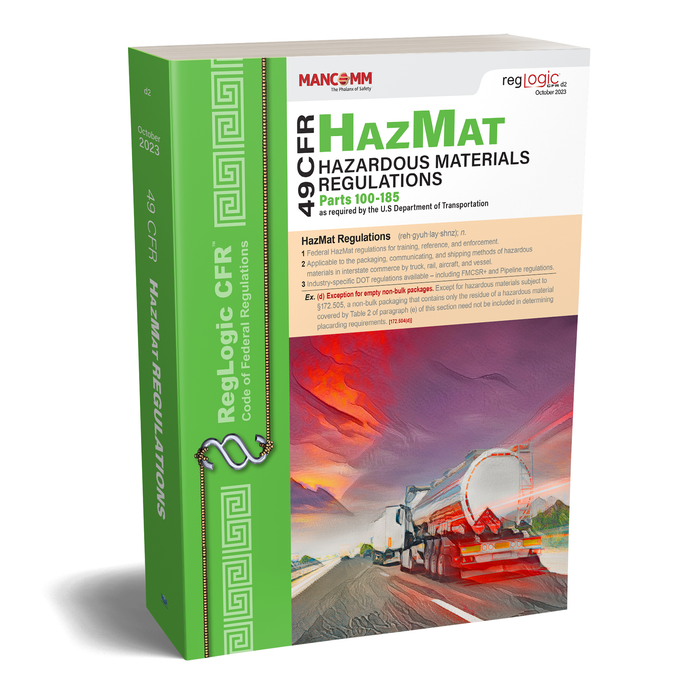 Hazardous Materials Regulations: Parts 100-185 (d2 10/23)