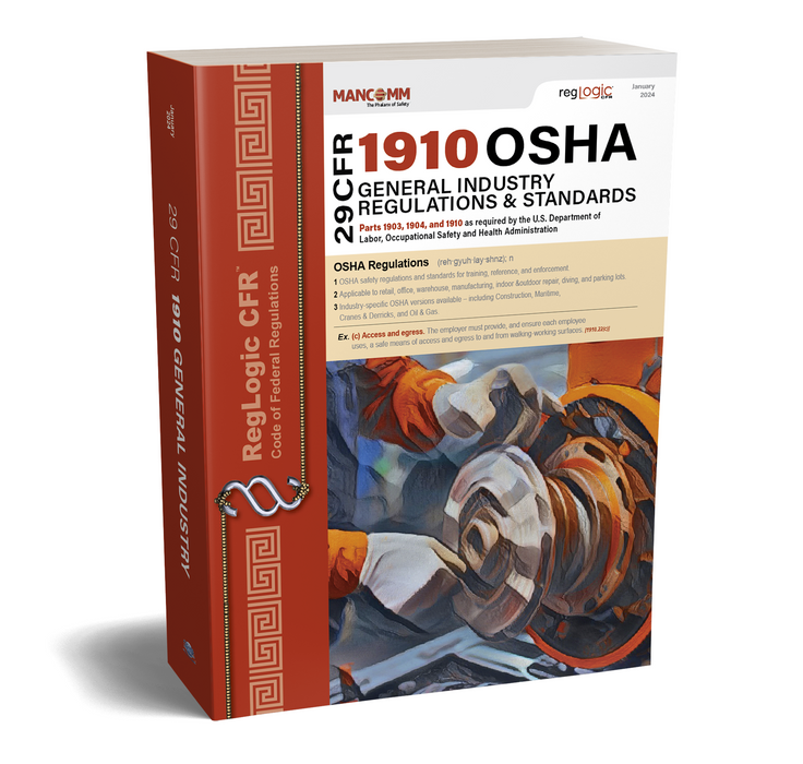 OSHA General Industry Regulations & Standards (e1 01/24)