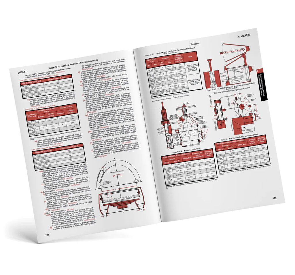 Technical manual or instruction book with diagrams and text on a white background