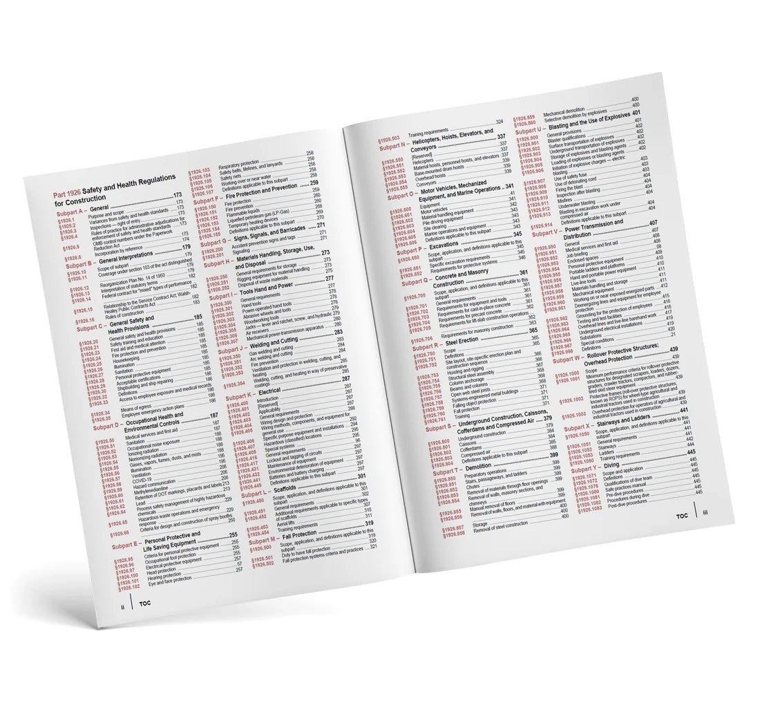 Open book with text on a white background