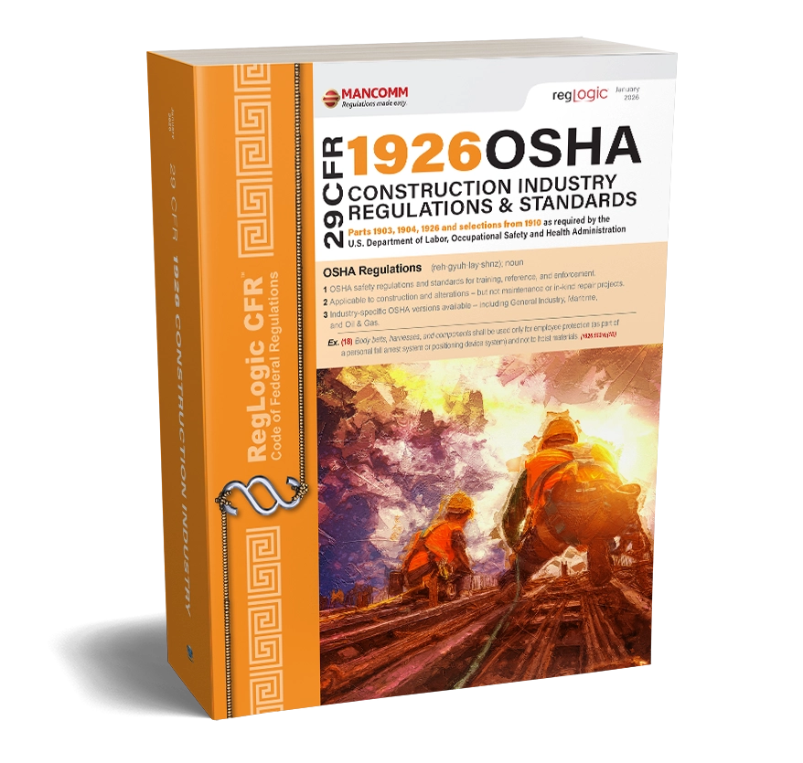 Regulations Books | OSHA, DOT, MSHA & Federal Compliance Manuals – Mancomm