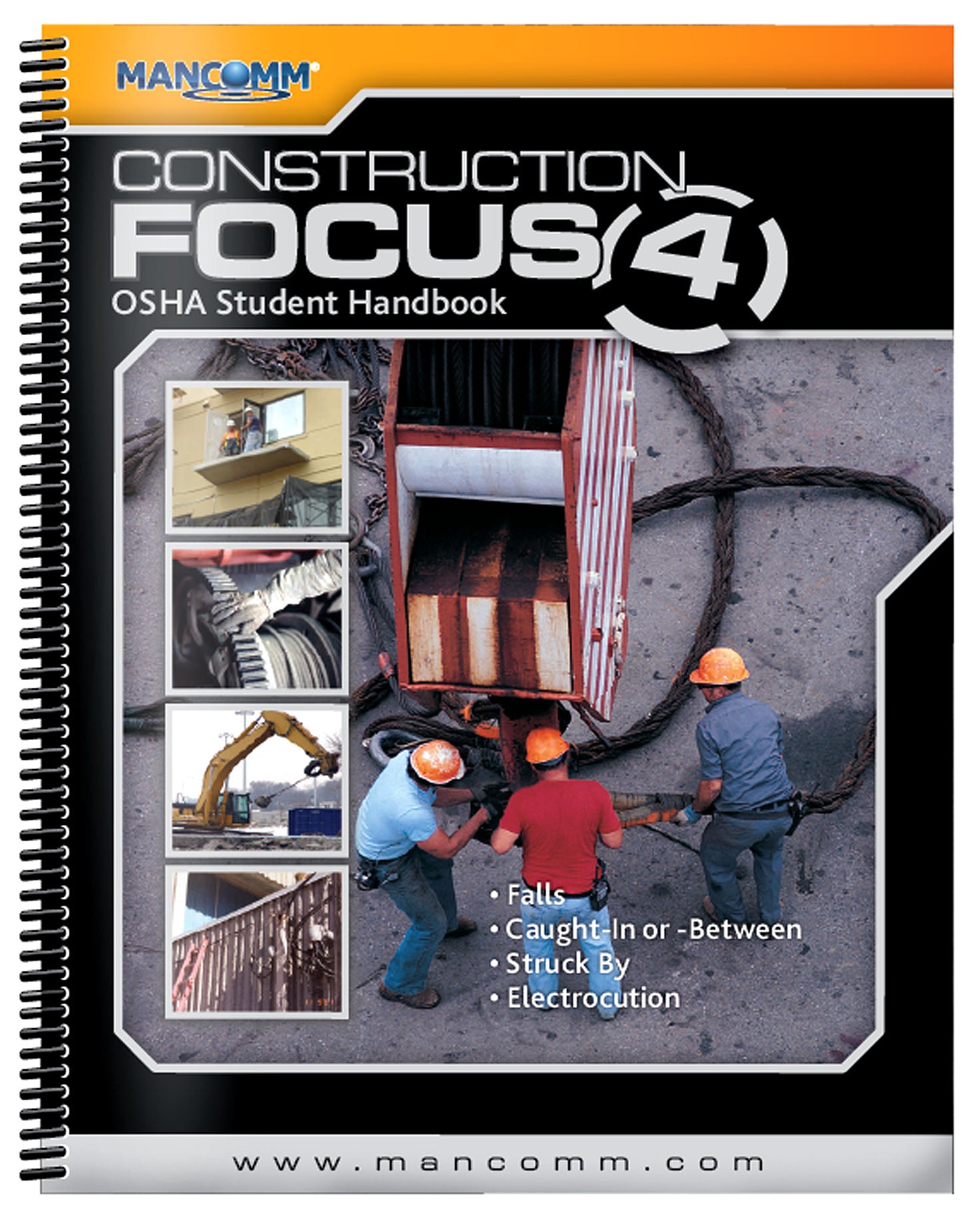 OSHA Focus Four Student Handbooks – Construction Safety Training (10-Pack)