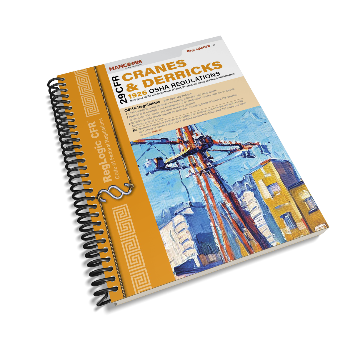 Cranes & Derricks Succinct Regulations d (07/23) (pkg. of 10) — Mancomm