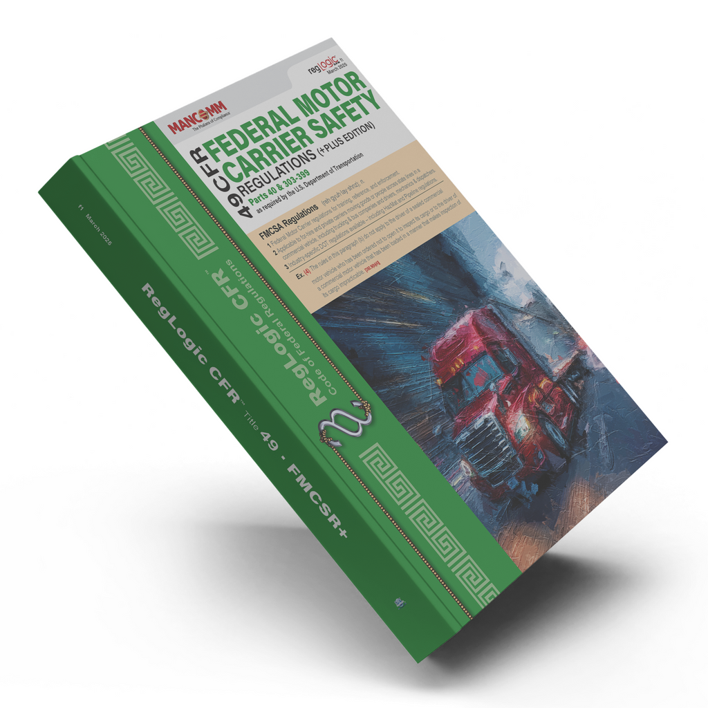 FMCSR+ Federal Motor Carrier Safety Regulations (49 CFR Parts 40 & 303–399)