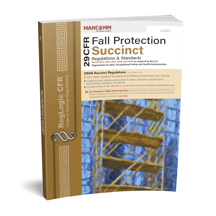 OSHA Fall Protection Succinct Regulations (01/23)