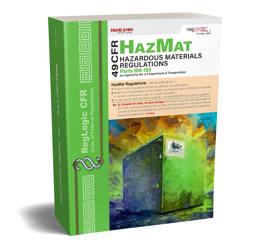 Hazmat OSHA Regulations reference book