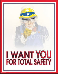 CLASSIC - Uncle Sam Safety Poster