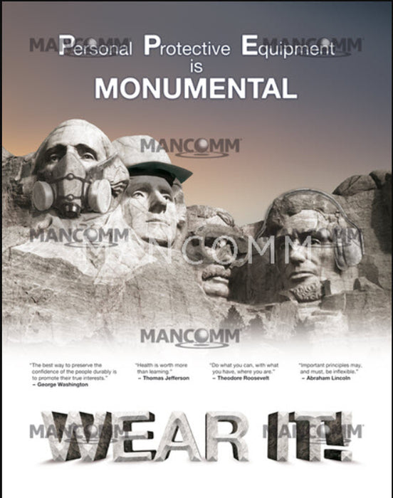 CLASSIC - PPE is Monumental Safety Poster
