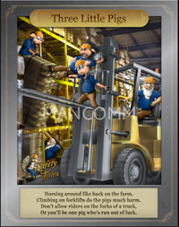 SAFETY TALES - Forklift Safety Poster