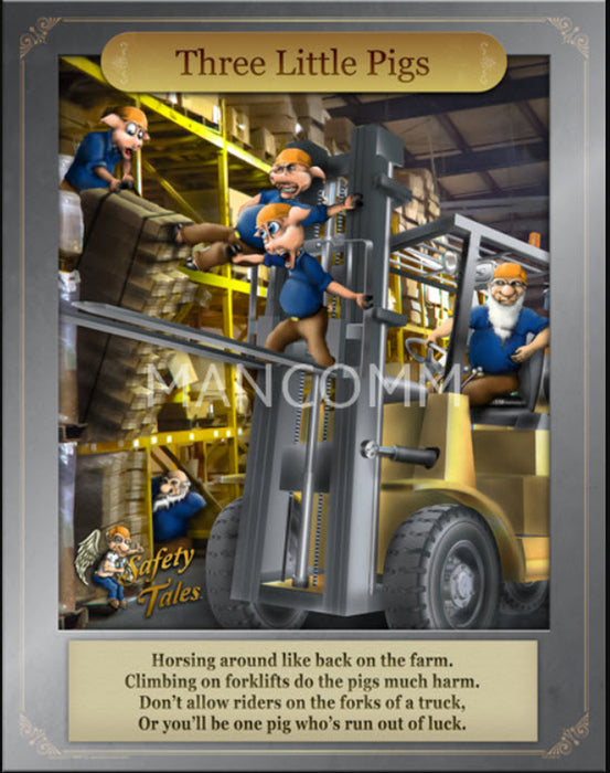 SAFETY TALES - Forklift Safety Poster