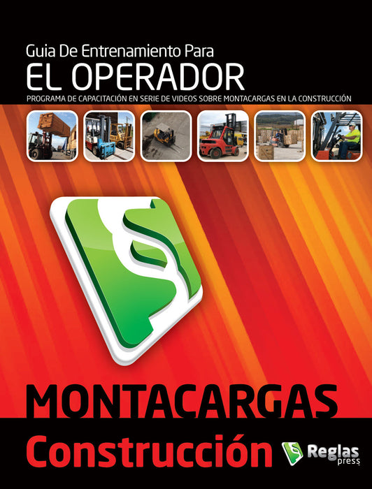 Construction Forklift Operator Training System Spanish: Trainee Learning Guides (Pkg. of 5)