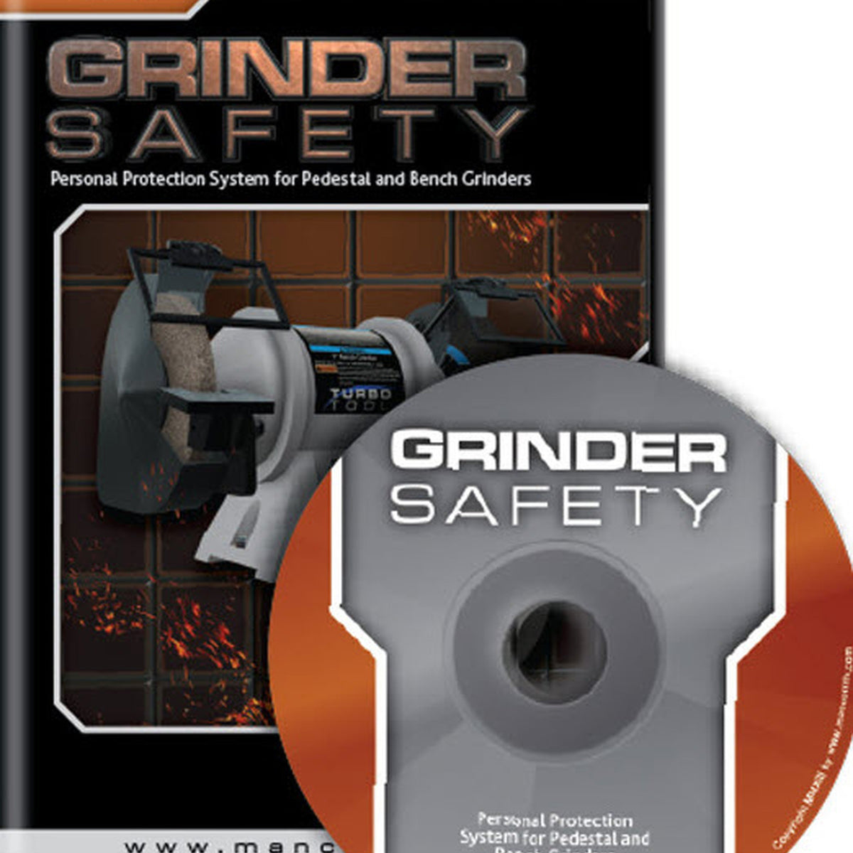 Grinder Safety DVD Personal Protection for Pedestal & Bench Grinders