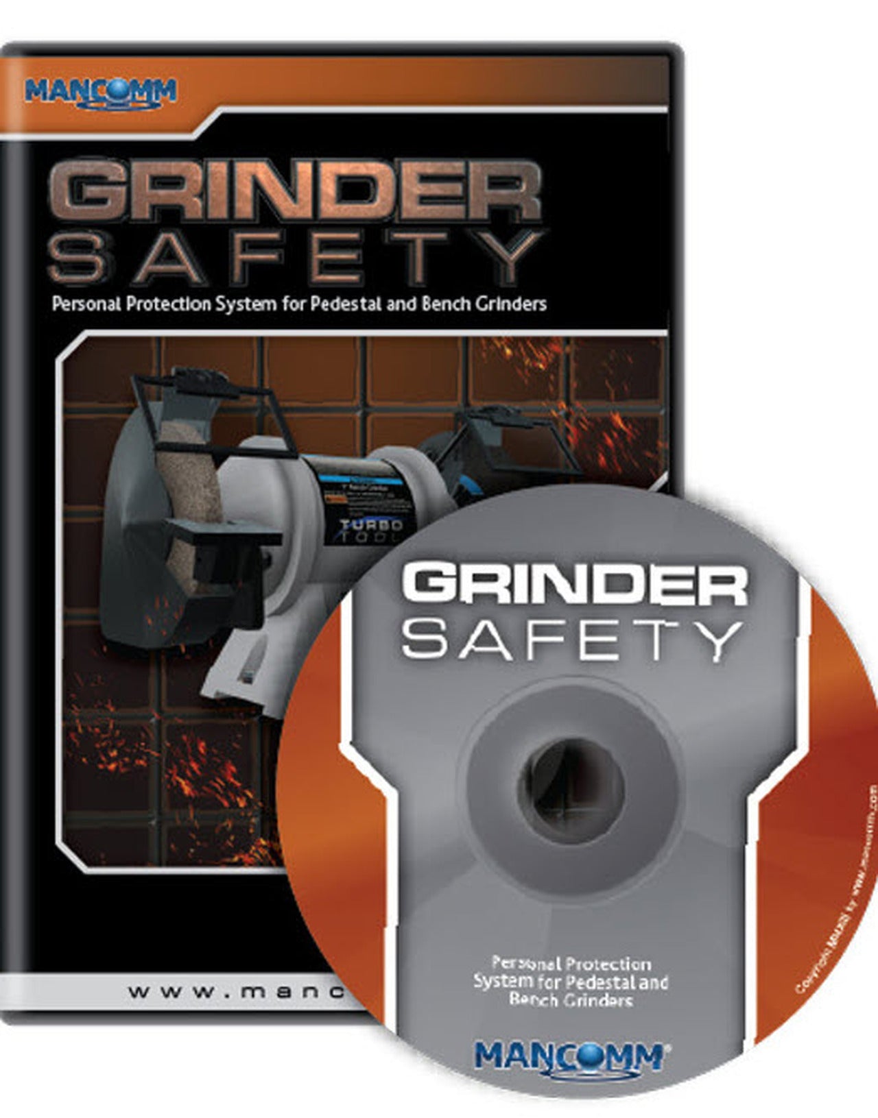 Grinder Safety DVD Personal Protection for Pedestal & Bench Grinders
